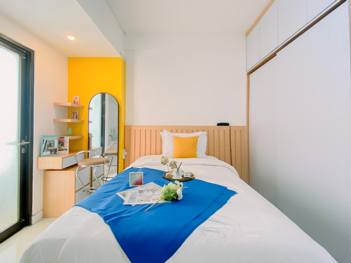 Bedroom 1, Good and Nice Studio at Tamansari Sudirman Apartment By Travelio, South Jakarta