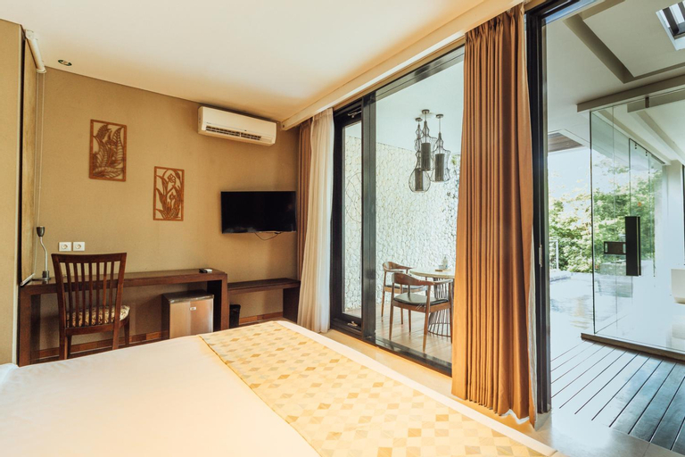 Bedroom 3, Affordable 1 Bedroom Private Villa with Infinity Pool in Uluwatu, Badung