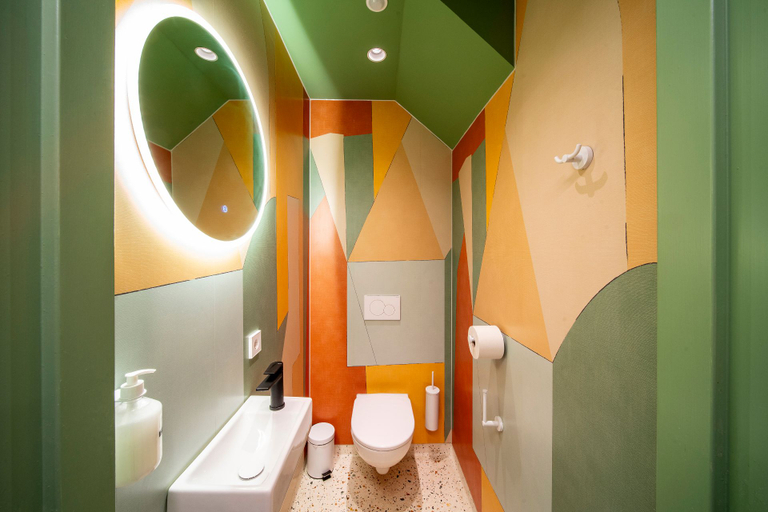 Bathroom 4, Tourist Inn Budget Hotel, Amsterdam