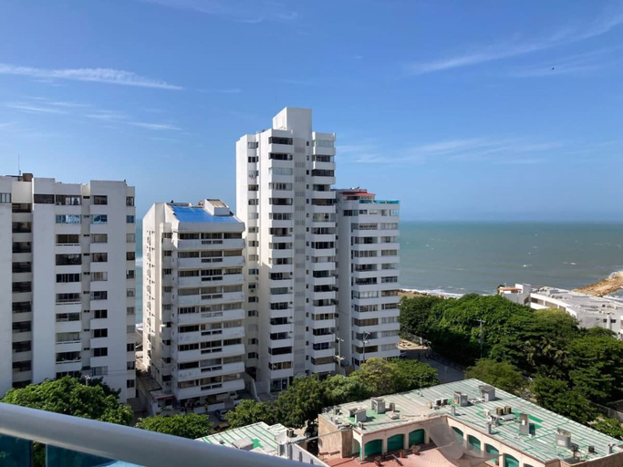 Room 3, w Lovely 2BR w Beautiful Ocean View n AC in CTG, Cartagena de Indias