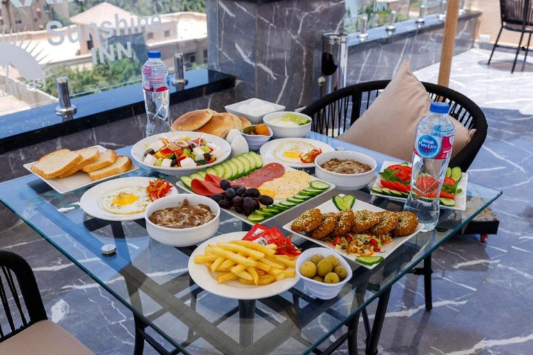 Food & Drinks 5, Pyramids sunshine view, Giza