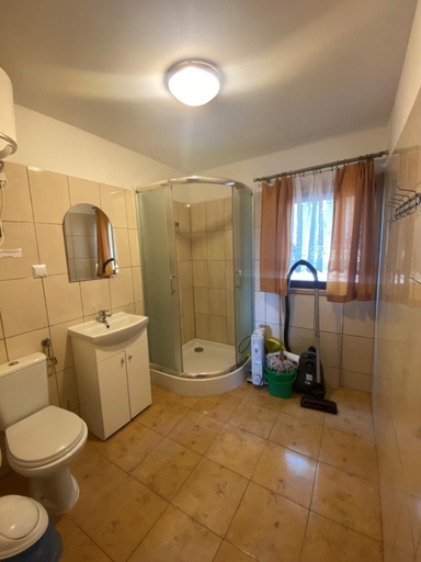 Bathroom 5, Osrodek Wrzosowa Gora - domki, Pisz