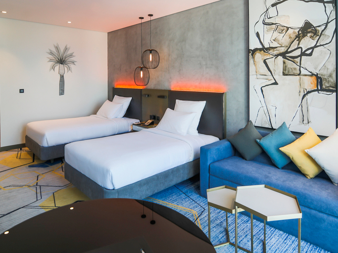 Deluxe Room with Two Single Beds - Lagoon View