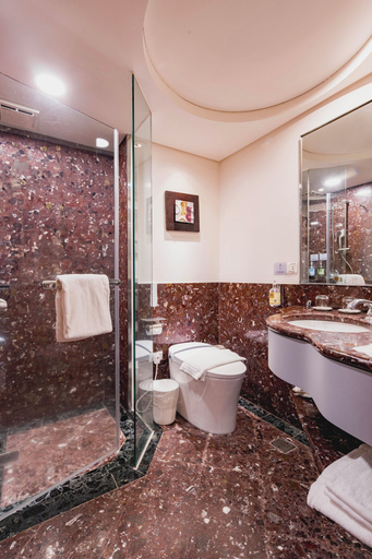 Bathroom 5, Jiamei Hotel, Taipei City
