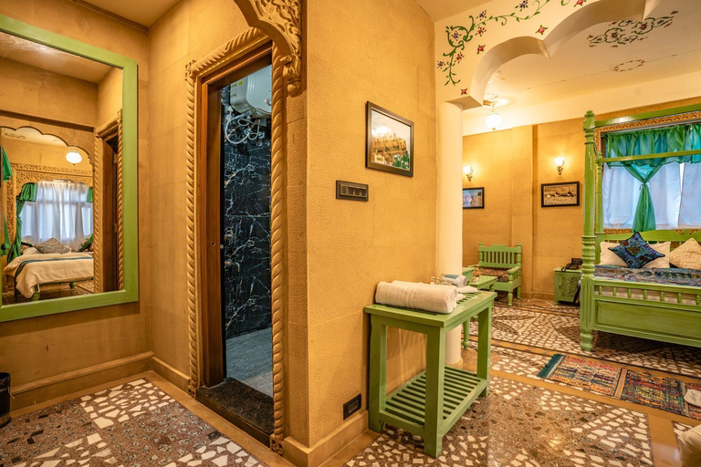 Bathroom 3, Tripli Hotels Prithvi Haveli , Jaisalmer