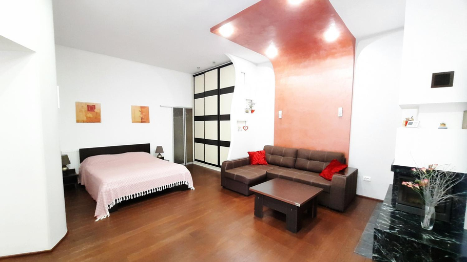 Bedroom 2, Modern apartments in a historical place on Gorodotskaya, L'vivs'ka