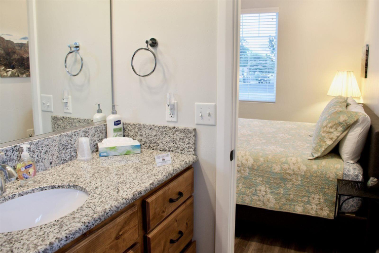 Bathroom 3, Zion's Camp and Cottages, Washington