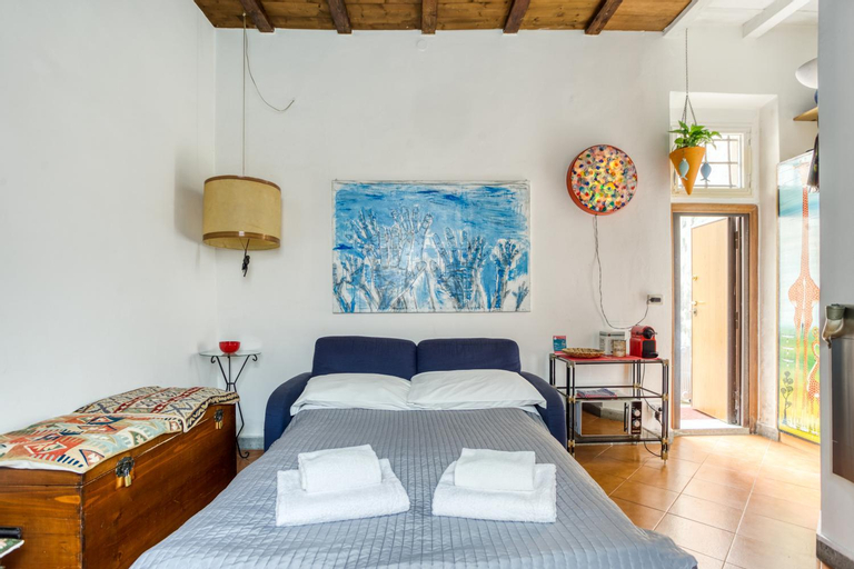 Bedroom 2, SANTA MARIA MAGGIORE Apartment, Rome