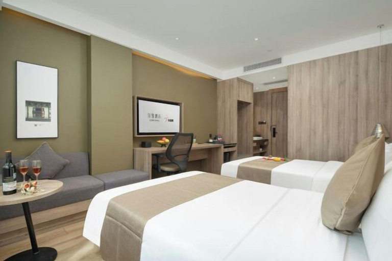 Bedroom 3, ECHIC Hotel (Shenzhen East Railway Station Buji Subway Station Branch), Shenzhen