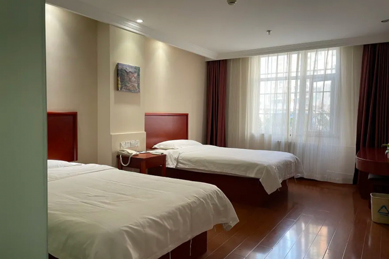 Bedroom 2, GreenTree Inn Beijing Miyun Development Zone Express Hotel, Beijing