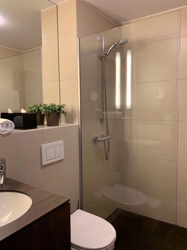 Bathroom 4, Hotel La Passerelle, Luxembourg