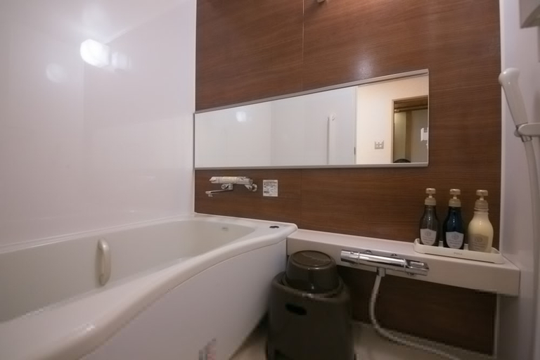 Bathroom 1, Furuya Ryokan, Atami