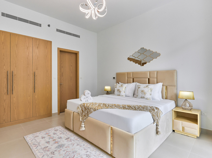 Bedroom 3, bnbmehomes-Cozy 1B nr Dubai Fountain-307, Dubai