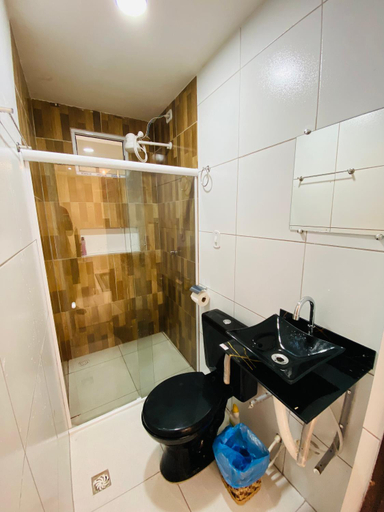Bathroom 5, Flat Milagres Bontempo, São Miguel dos Milagres