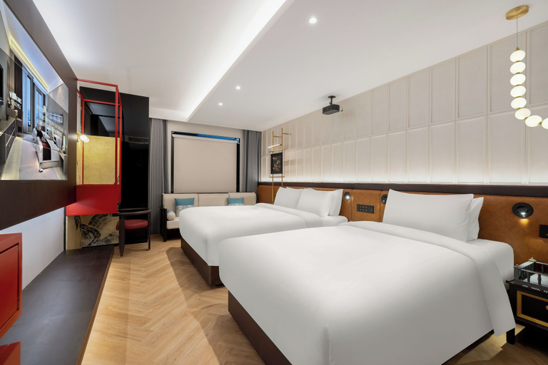Bedroom 2, Tangfu Hotel Sanlitun Gongti Branch, Beijing