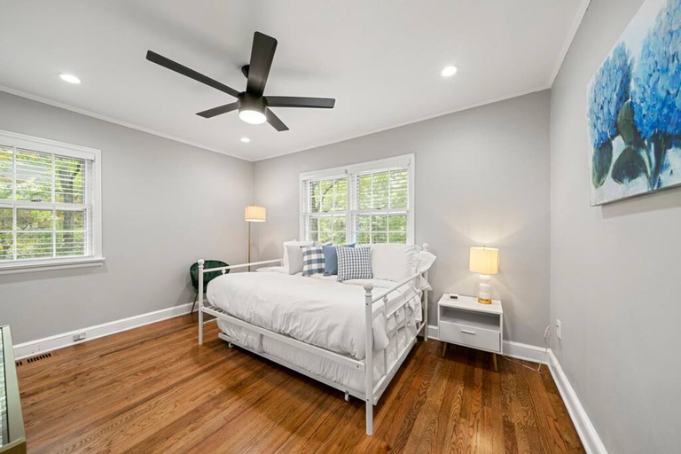Room 4, Serene 3BR Home in Historic Downtown Norcross, Gwinnett