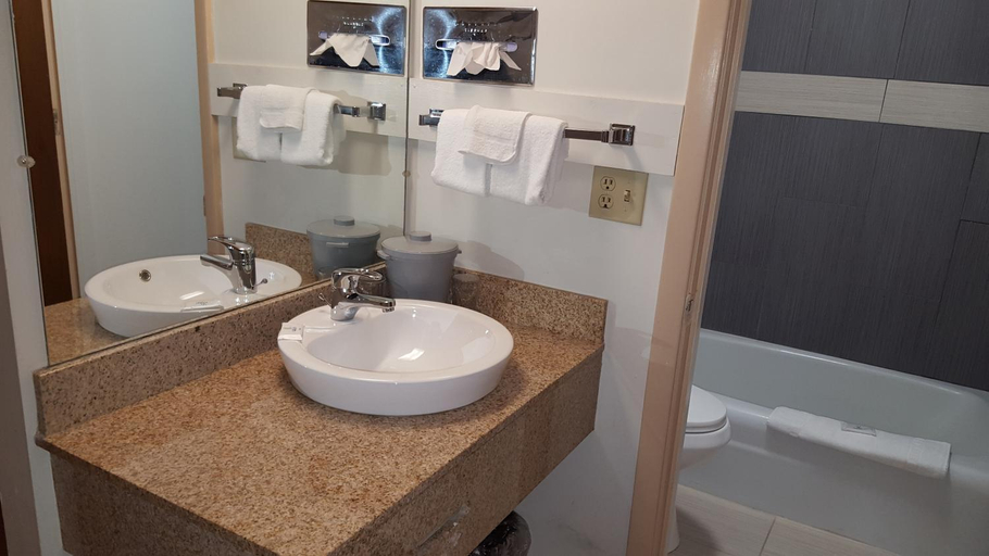 Bathroom 4, Travelers Lodge Motel Marshall, Lyon