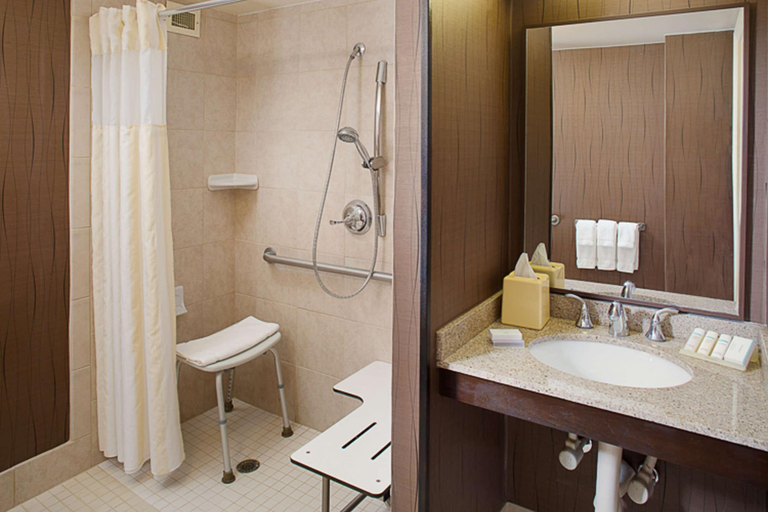 Bathroom 4, Hilton Garden Inn Albany Airport, Albany