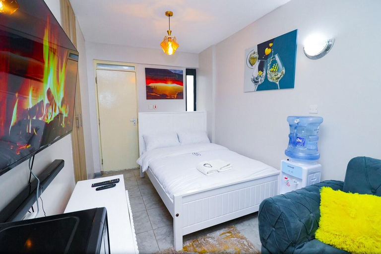 Bedroom 2, Blissful Studio Apartment, Roysambu