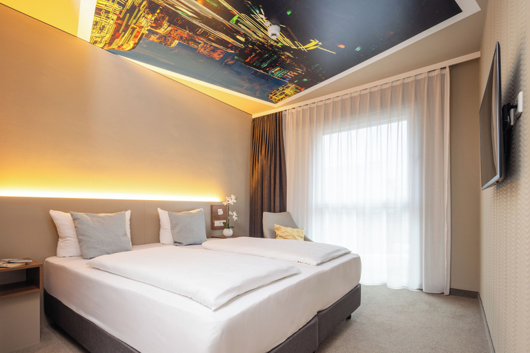 Bedroom 3, Hey Lou Hotel Monheim am Rhein, Mettmann