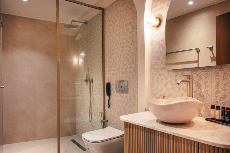 Bathroom 4, La Montre Luxury Suites, Crete