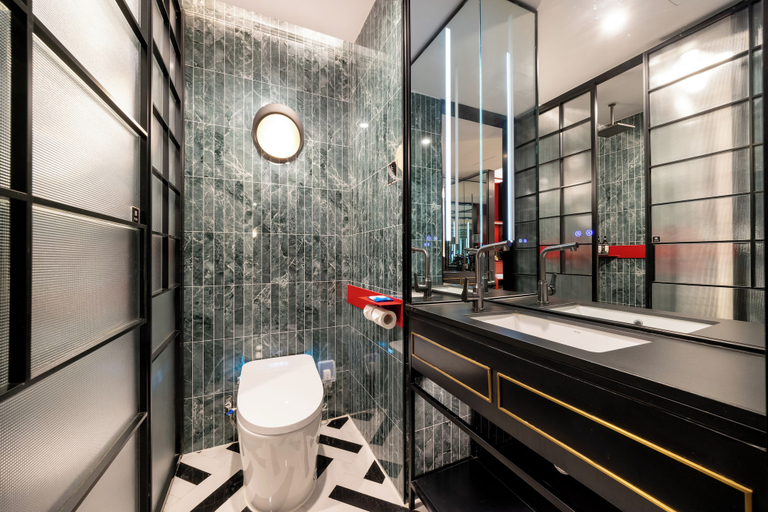 Bathroom 3, Tangfu Hotel Sanlitun Gongti Branch, Beijing