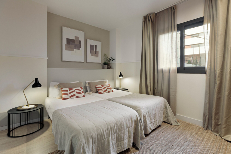 Bedroom 2, Apartments Sata Olimpic Village Area, Barcelona