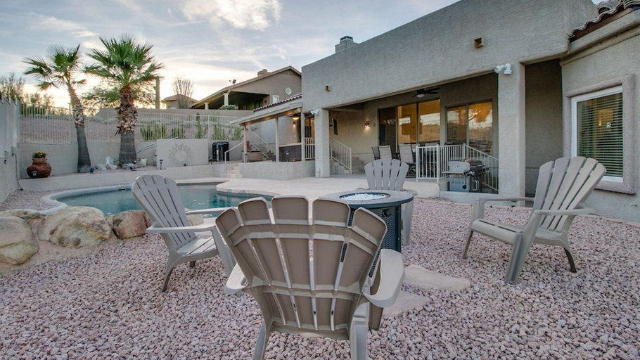 Terrace/patio 2, Breathtaking Views & Htd Pool in Fountain Hills!, Maricopa