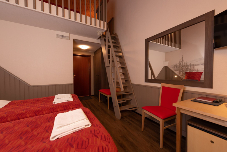 Bedroom 3, Hotel Ylläsrinne, Lapland