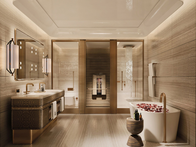 Bathroom 5, Hilton Istanbul Bosphorus, Beşiktaş