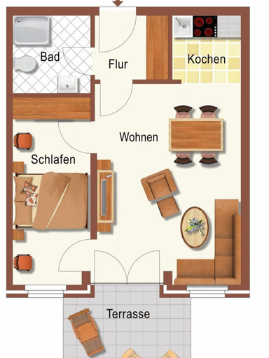 Floor plan, Kaiserhof \"lake View\", Ostholstein