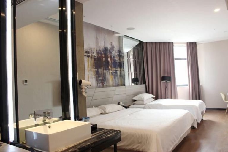 Bedroom 3, Xiyue Ruixuan Hotel, Jingdezhen