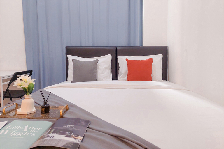 Bedroom 1, Good Place And Minimalist Studio Sky House Bsd Apartment, South Tangerang