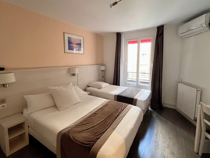 Bedroom 3, Luxor Bastille Hôtel, Paris