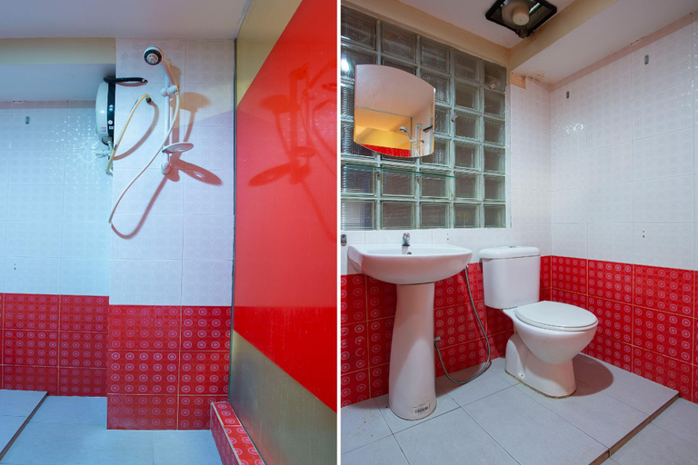 Bathroom, Super OYO Capital O 90125 Hotel Grand Orchard, Kuala Lumpur