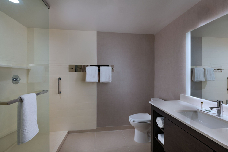 Bathroom 3, Residence Inn by Marriott New Brunswick Tower Center Blvd, Middlesex