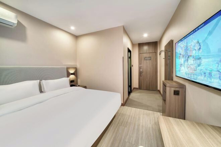 Bedroom 5, elan hotel（Wulinmen Subway Station Hangzhou Xihu）, Hangzhou