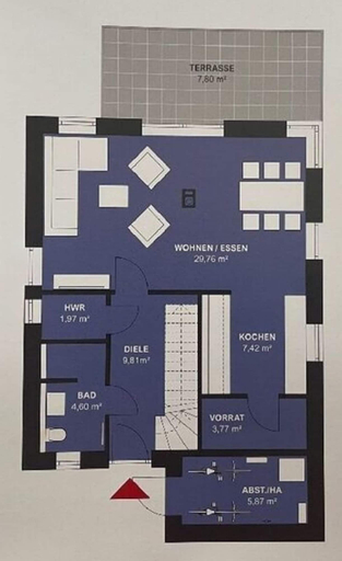 Floor plan 4, Holiday Home Meerperle, Wesermarsch