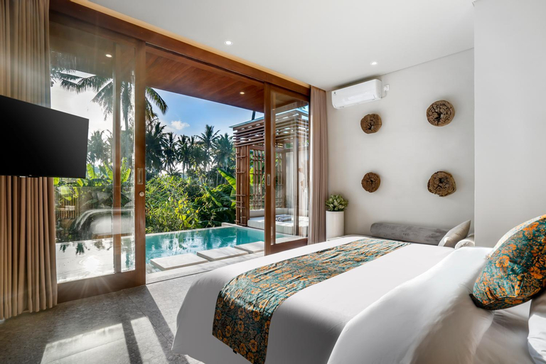 Bedroom 3, New! Avirodha Villa with Private Pool in Ubud, Gianyar