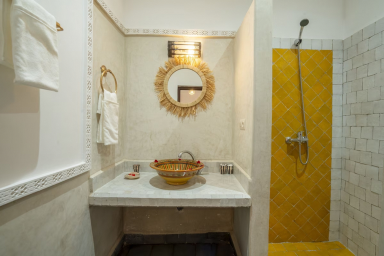 Bathroom 3, Riad Cornes de Gazelle, Marrakech