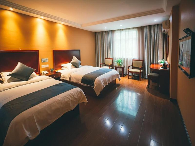 Bedroom 3, GreenTree Inn Lishui Suichang Longgu Road Express Hotel, Lishui