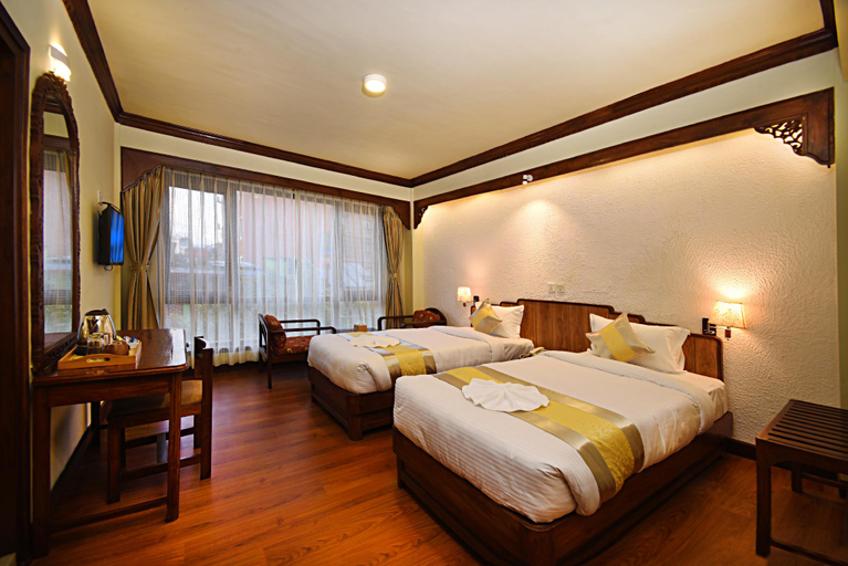 Bedroom 2, Hotel Nirvana Garden, Bagmati