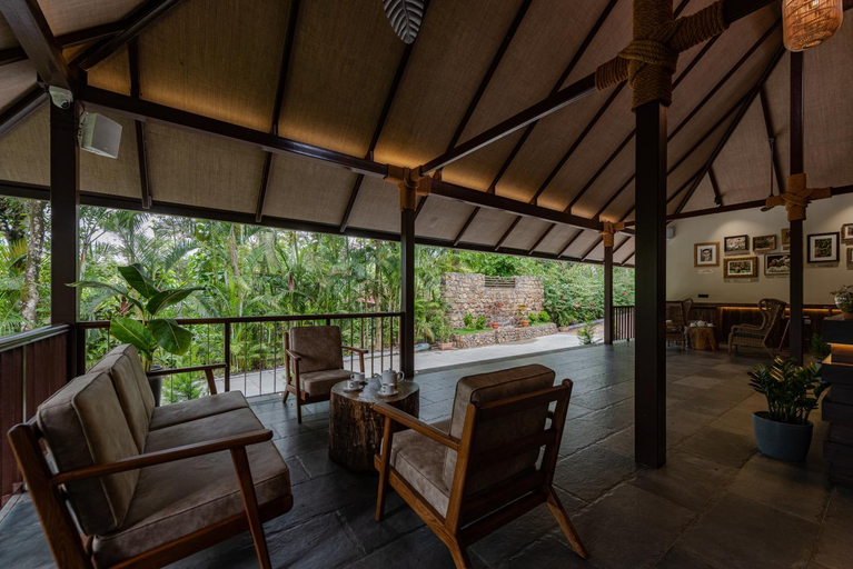 Public Area, Shanthi Kunnj Riverside Exotica, Chikmagalur