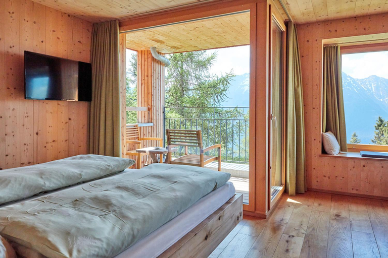 Bedroom 2, Hotel Waldhaus, Raron