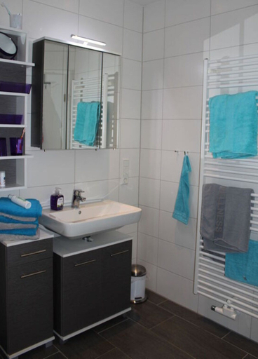 Bathroom 2, Holiday Apartment Storm Surge, Aurich