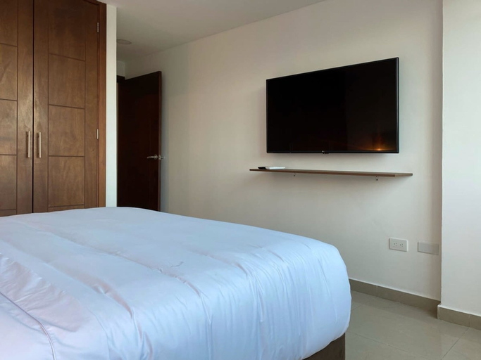 Room 5, w Spectacular 2BR w Balcony n AC in Cartagena, Cartagena de Indias