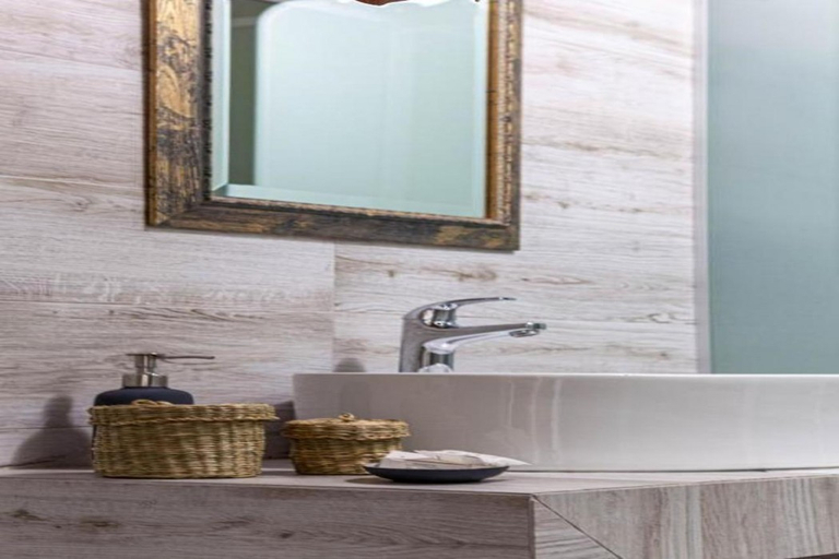 Bathroom, Althaia Pension, Peloponnese