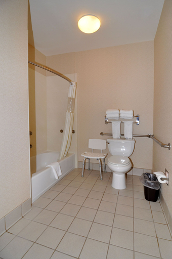 Bathroom 3, The Atrium Hotel, San Mateo