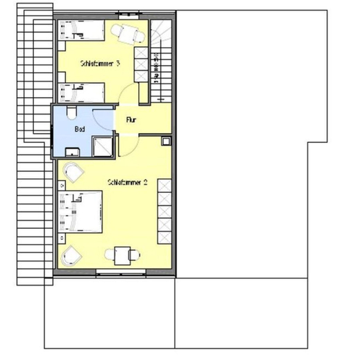 Floor plan, "country House" Modern Retreat, Ostholstein
