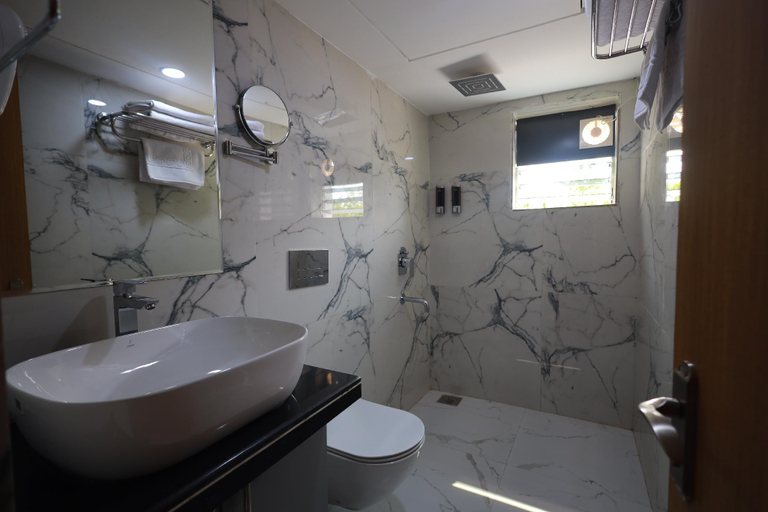 Bathroom, LUXUS INN DHANBAD , Dhanbad